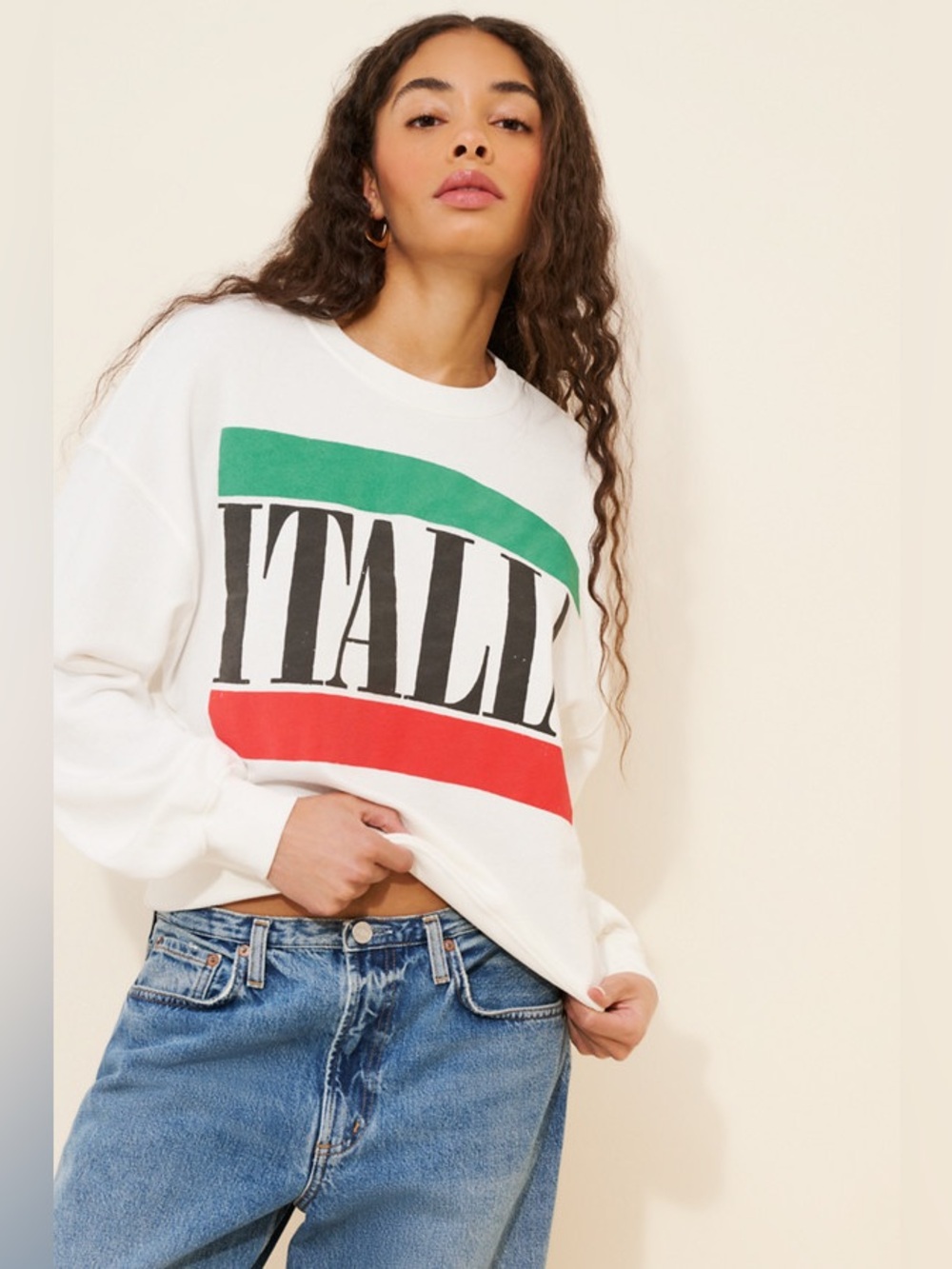 🇮🇹 Daydreamer Italia Crewneck Sweatshirt ~ Size Medium ~ 🇮🇹